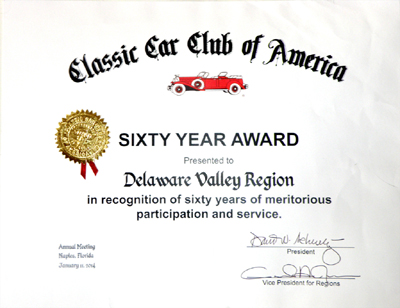 Sixty-Year Award