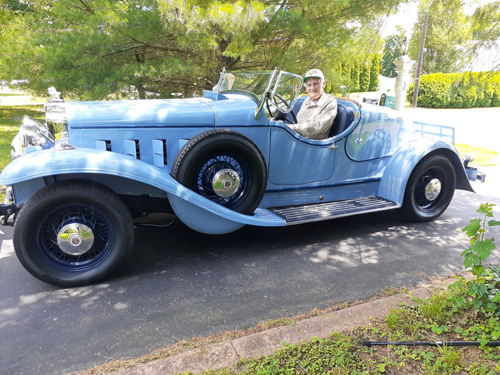 Jerry Gillespie still driving Stutz at 96 years old. The joy is in the journey, and the journey is the destination. Keep on Driving. 
